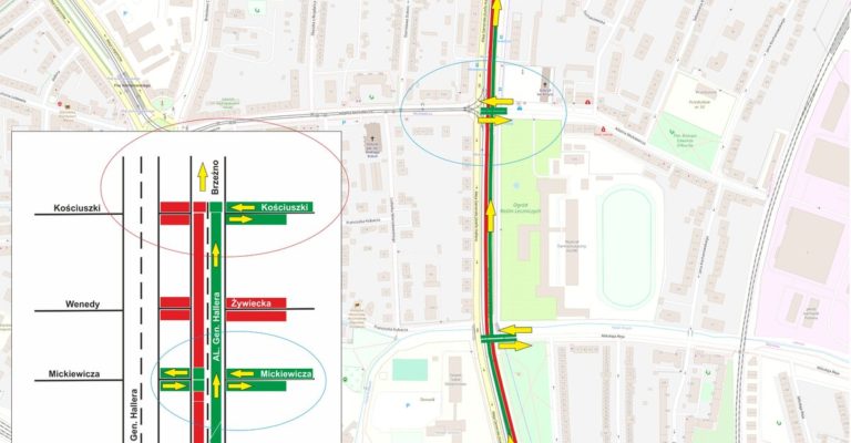 Gdańsk: Zmiany organizacji ruchu na al. Hallera