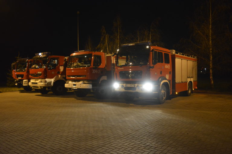 Pomorscy strażacy z ruszyli z pomocą Biebrzańskiemu Parkowi Narodowemu