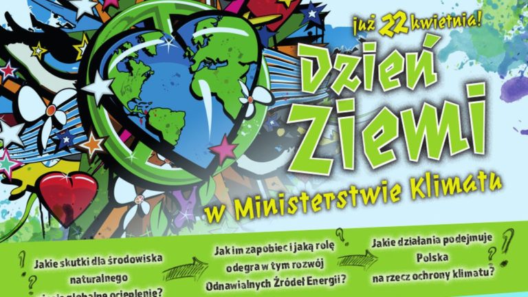 Dzień Ziemi w Ministerstwie Klimatu – warsztaty on-line