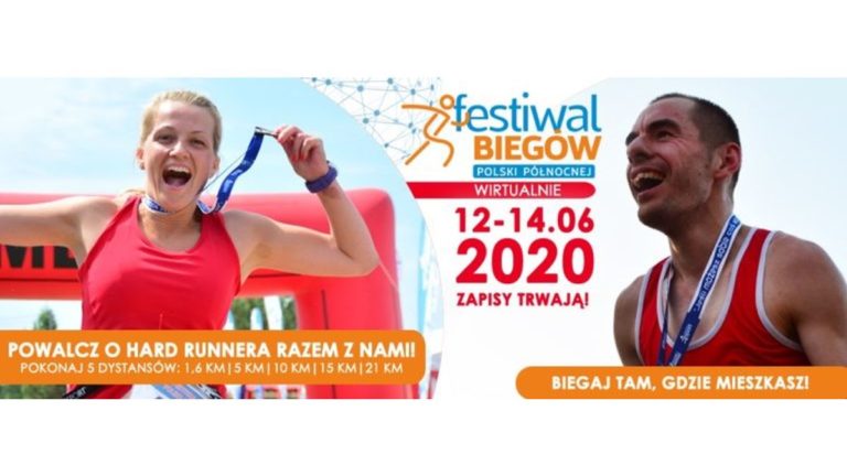 Zapraszamy na Festiwal Biegów we Wdzydzach – wirtualnie!