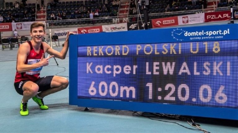 Lekkoatleci wracają na stadiony. Kacper Lewalski w rekordowo wysokiej formie!