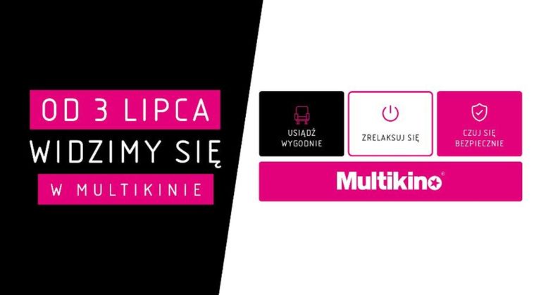 Już 3 lipca seanse filmowe w Multikinie!