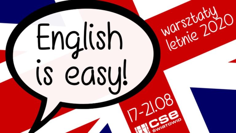 Wakacyjne warsztaty językowe „English is easy”