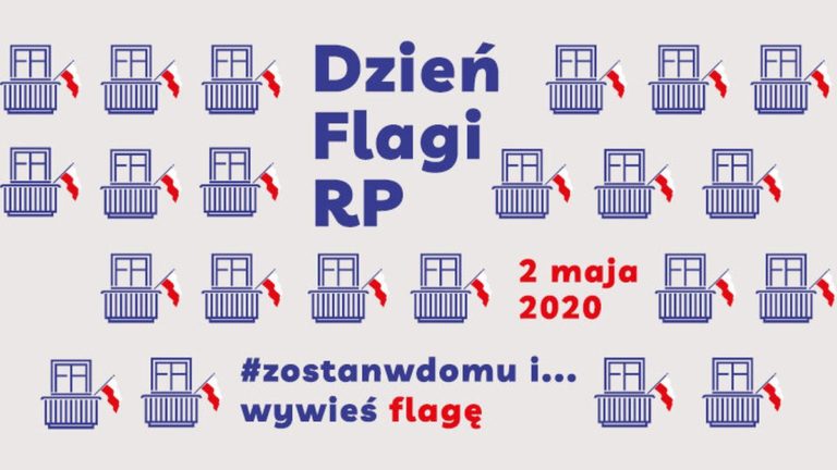 Zostań w domu i… wywieś flagę