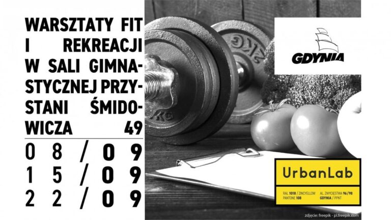 UrbanLab Gdynia zaprasza na warsztaty fit!