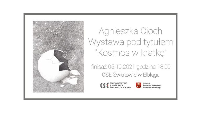 „Kosmos w kratkę” – wystawa Agnieszki Cioch w „Światowidzie”