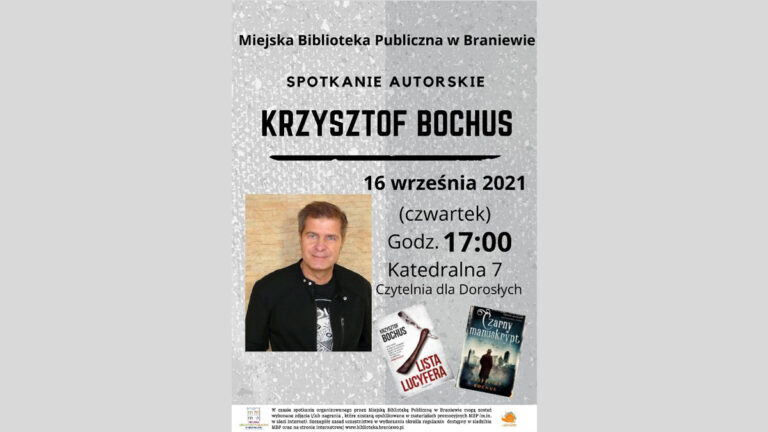 Spotkanie z Krzysztofem Bochusem