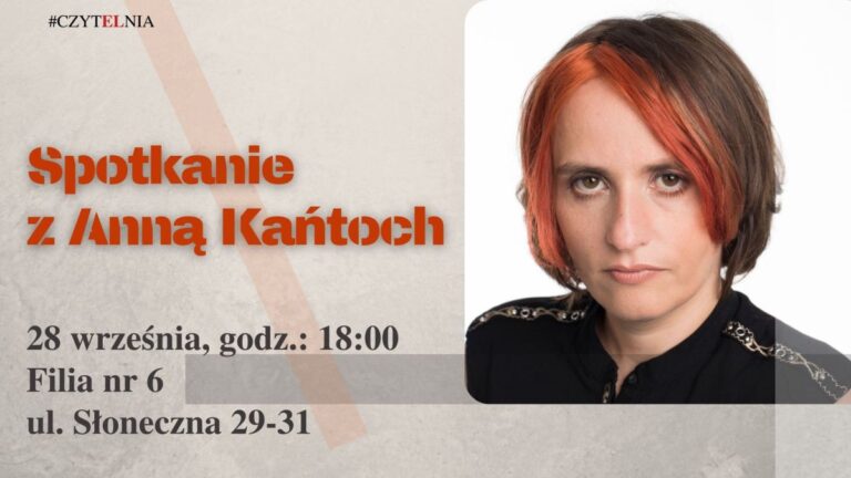 Spotkanie z Anną Kańtoch, autorką powieści fantasy i kryminalnych