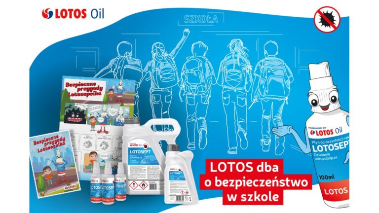 LOTOS Oil zadba o uczniów wracających do szkół