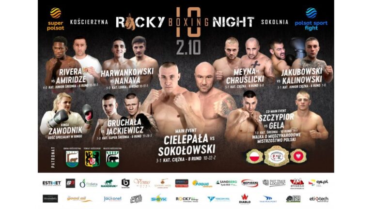 Rocky Boxing Night 10 w Kościerzynie