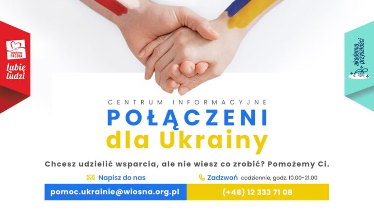 „Połączeni dla Ukrainy” – Szlachetna Paczka uruchamia centrum informacyjne