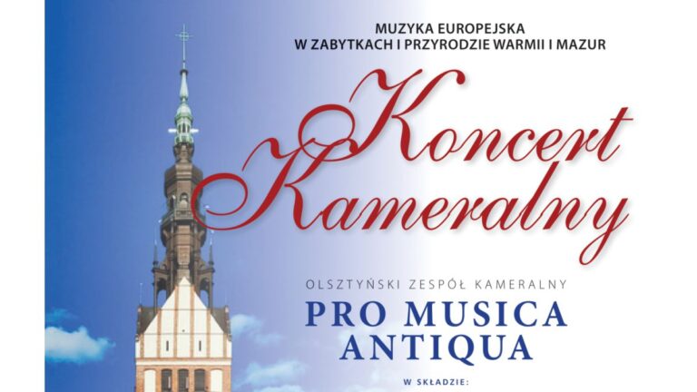 Koncert Pro Musica Antiqua w Elblągu