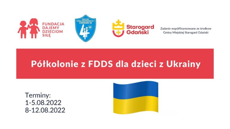 Półkolonie z FDDŚ dla dzieci z Ukrainy