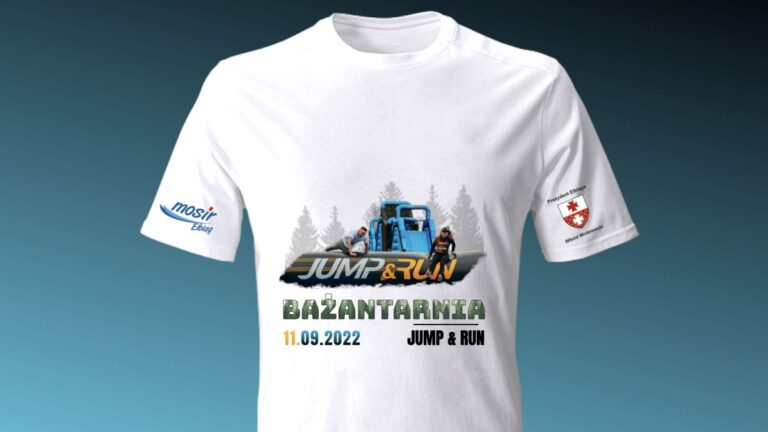 Bażantarnia Jump&Run w koszulce!