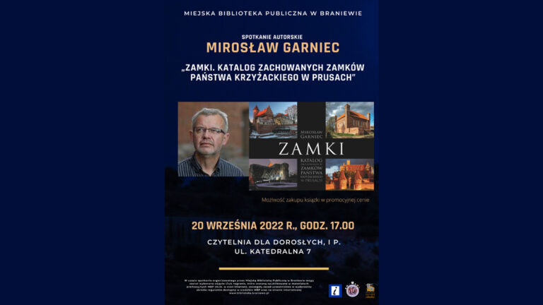 Spotkanie autorskie i promocja książki Mirosława Garnca – SPOTKANI ODWOŁANE