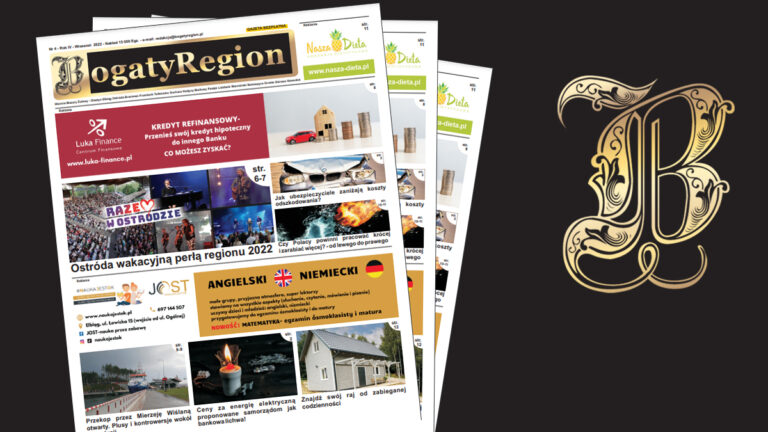 Gazeta Bogaty Region jest już dostępna w Elblągu – co w najnowszym numerze?