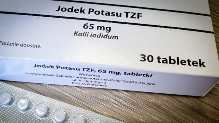 Informacja dotycząca dystrybucji tabletek jodowych w mieście Bartoszyce