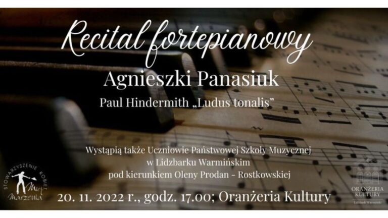 Recital Fortepianowy Agnieszki Panasiuk