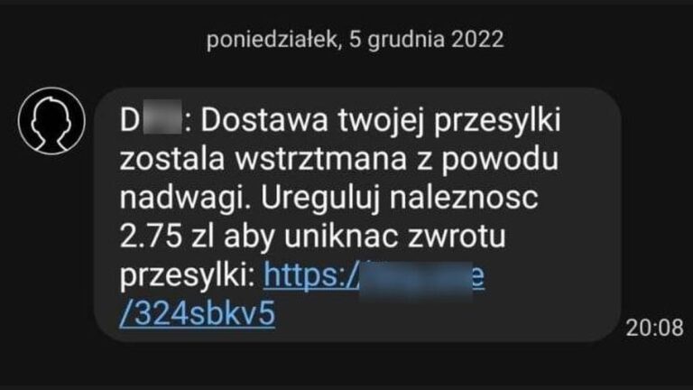 Paczka z nadwagą…