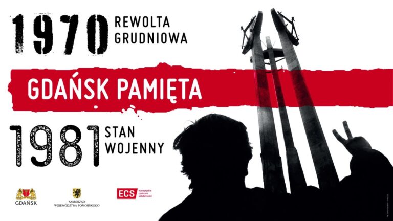 GDAŃSK PAMIĘTA 2022. Rewolta w Grudniu ’70 i wprowadzenie stanu wojennego w grudniu 1981. Obchody miejskie w dniach 10–18 grudnia