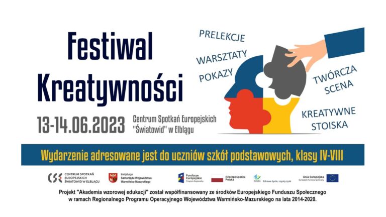 Weź udział w Festiwalu Kreatywności 2023!