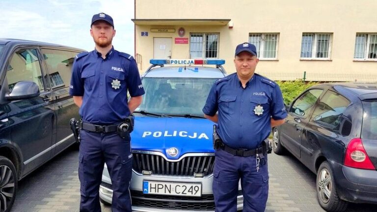 Policjanci uratowali życie 30 letniej mieszkańce Kociewia