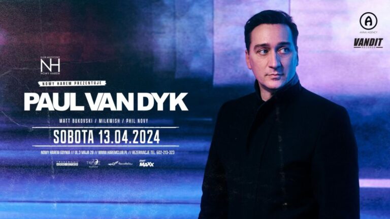 Paul Van Dyk – ikona muzyki trance zagra w Gdyni