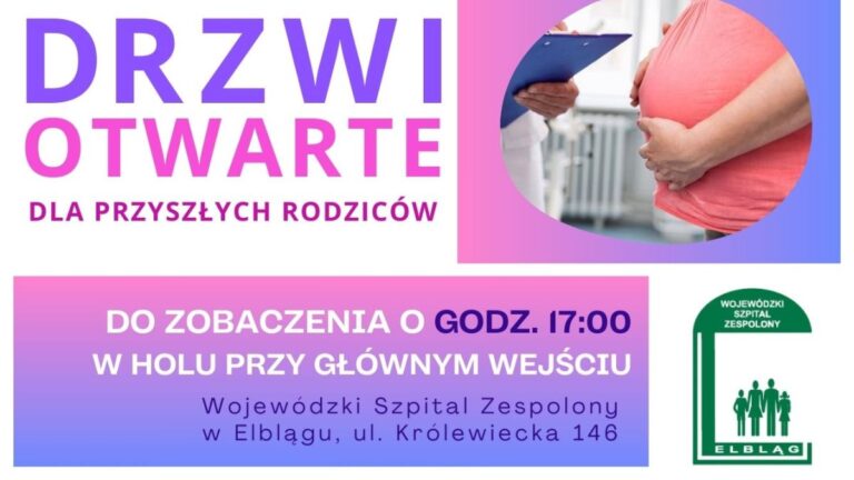 Wojewódzki Szpital Zespolony w Elblągu organizuje drzwi otwarte dla przyszłych rodziców