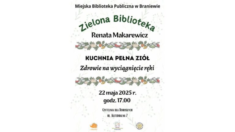 „Kuchnia pełna ziół. Zdrowie na&nbsp;wyciągnięcie ręki” w&nbsp;MBP