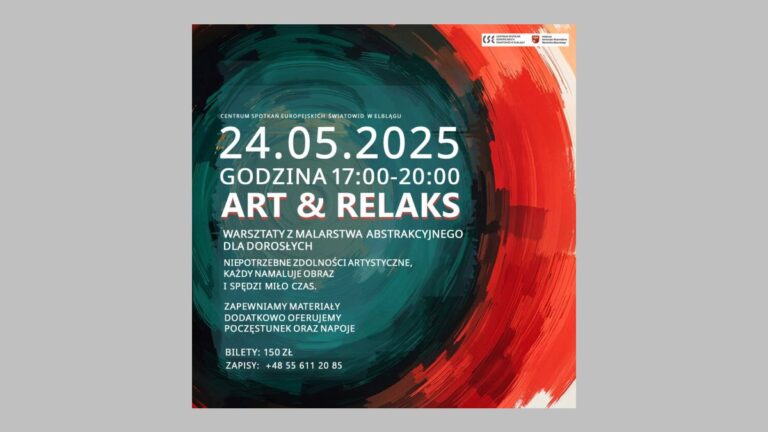 Art & Relaks – Warsztaty Malarstwa Abstrakcyjnego dla Dorosłych