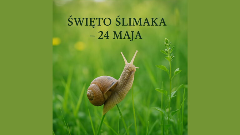 Święto Ślimaka – 24 maja: Powolna rewolucja w&nbsp;szybkim świecie