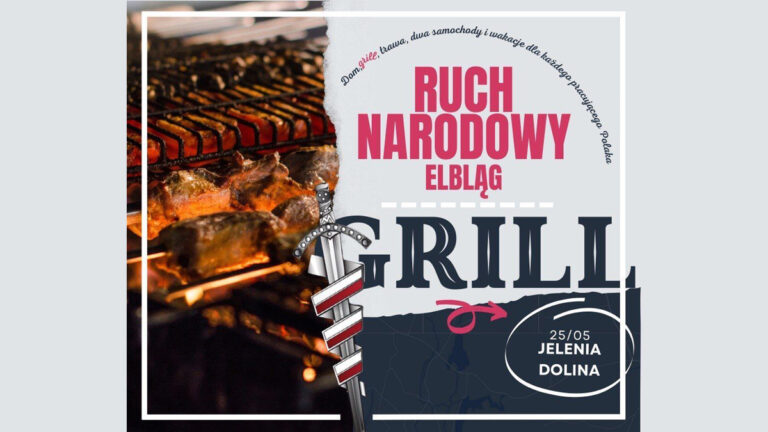 W&nbsp;niedzielę w&nbsp;Jeleniej Dolinie grill z&nbsp;Ruchem Narodowym!