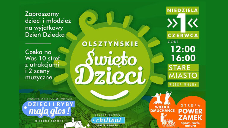 Olsztyńskie Święto Dzieci już 1 czerwca