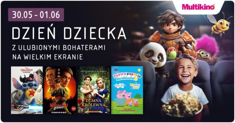 W&nbsp;weekend Dnia Dziecka ulubieni bohaterowie czekają w&nbsp;Multikinie!