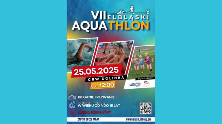 Ruszyły zapisy na&nbsp;VII Elbląski Aquathlon