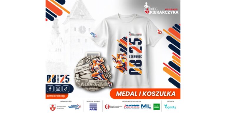 Medal XVI Elbląskiego Biegu Piekarczyka
