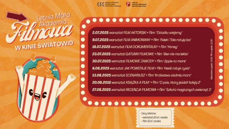 Letnia przygoda z&nbsp;filmem: wyrusz w&nbsp;podróż po&nbsp;świecie kina!