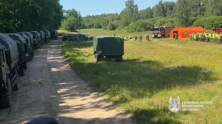 Braniewscy terytorialsi szkoleni do&nbsp;poszukiwań zaginionych. Technologia i&nbsp;współpraca służb