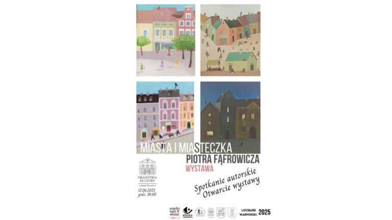 Otwarcie wystawy i&nbsp;spotkanie autorskie _ MIASTA I&nbsp;MIASTECZKA PIOTRA FĄFROWICZA
