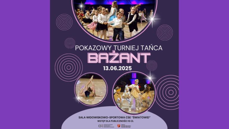 Pokazowy Turniej Tańca BAŻANT – Program