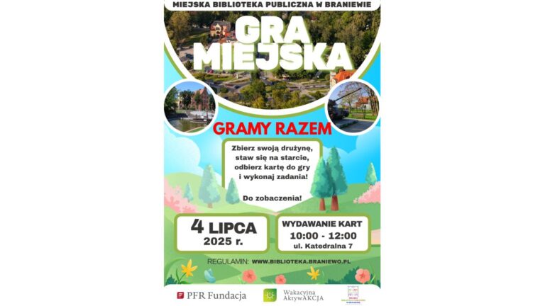 Zapraszamy na&nbsp;Grę Miejską „GRAMY RAZEM”!