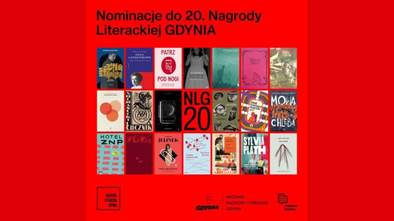 Znamy finalistów 20. edycji Nagrody Literackiej GDYNIA