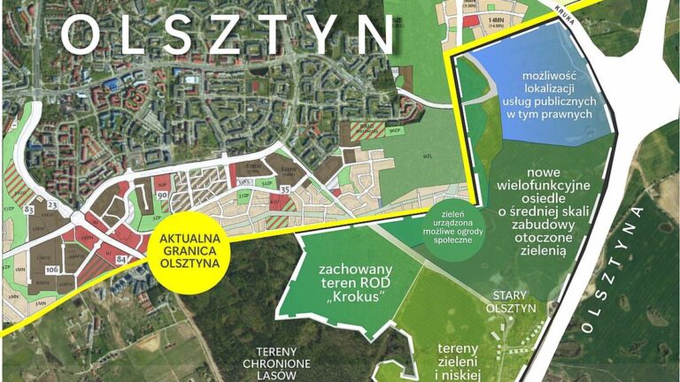 Olsztyn kończy procedurę zmiany granic. Wniosek trafi do&nbsp;rządu