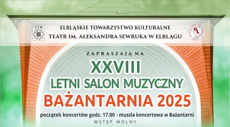 Kolejny rok wspieramy Letni Salon Muzyczny Bażantarnia 2025. To&nbsp;już XXVIII edycja tego wydarzenia