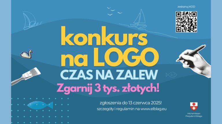 Zaprojektuj logo „Czas na&nbsp;Zalew” – wygraj 3000 zł i&nbsp;wypromuj swój talent!