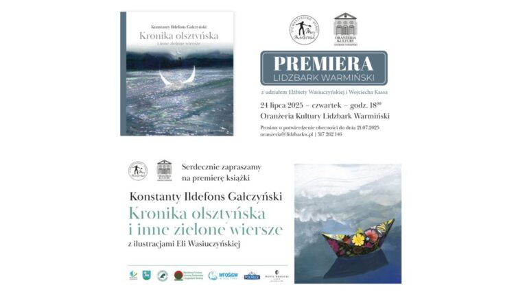 PREMIERA KSIĄŻKI – Kronika olsztyńska – Gałczyński – Wasiuczyńska – 2025