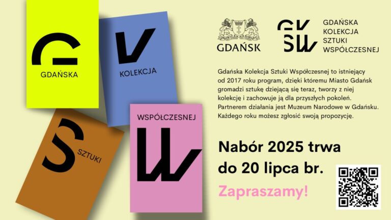 Gdańsk poszukuje nowych dzieł do&nbsp;Kolekcji Sztuki Współczesnej
