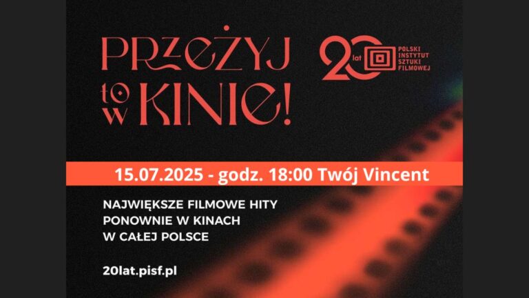 „Twój Vincent” w&nbsp;Kinie Światowid z&nbsp;okazji 20-lecia PISFu