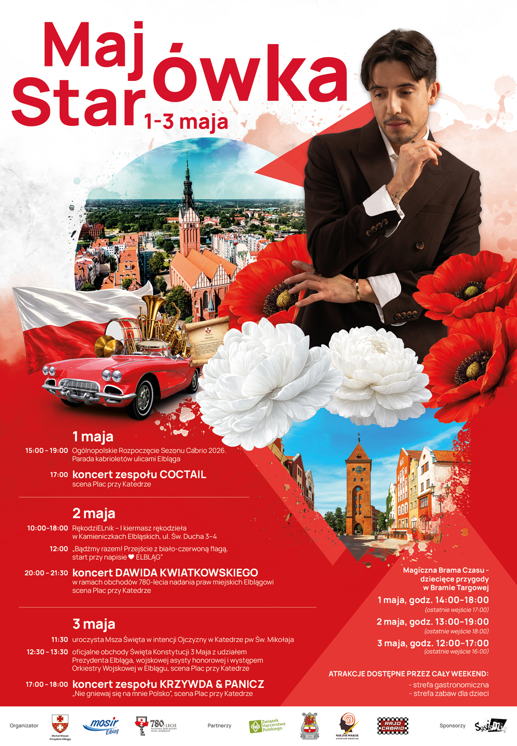 Dawid Kwiatkowski wystąpi w „Majówkę” w Elblągu