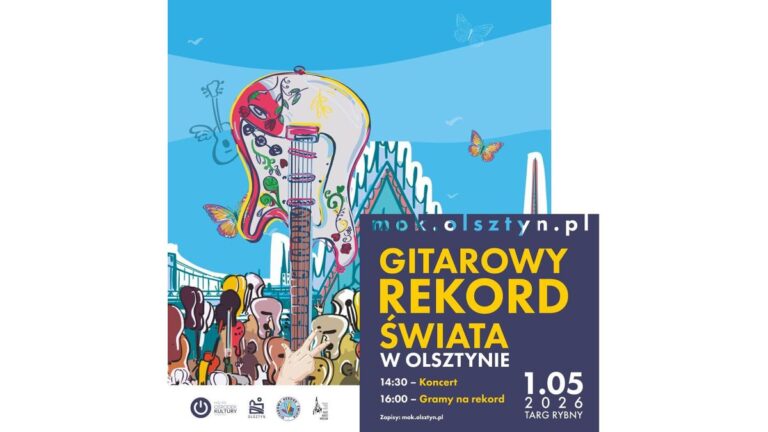 Olsztyn dołącza do&nbsp;bicia Gitarowego Rekordu Świata